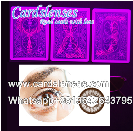 uv contact lenses for marked playing cards